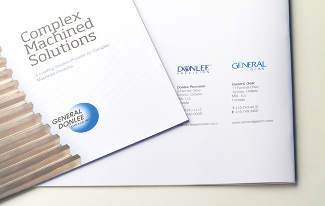 Brochure cover details